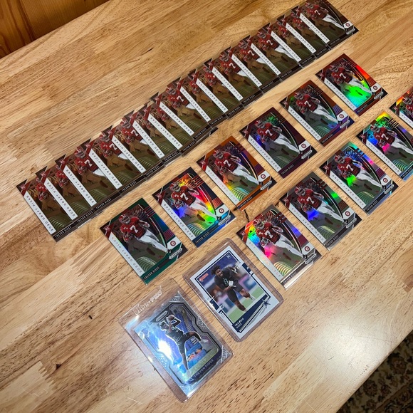 2020 Prizm TREVON DIGGS Draft Picks DP Dallas Cowboys NFL Rookie RC - LOT 33 - Picture 9 of 10